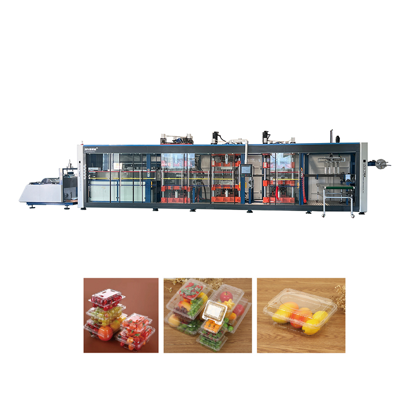 HYX 7185-4 Full-Automatic 4 stanice Thermoforming stroj